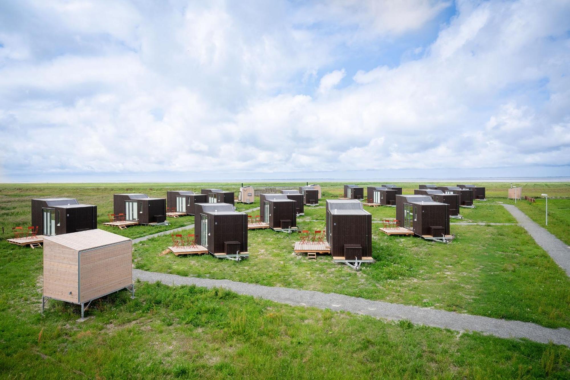 Sleep Space 22 - Green Tiny Village Harlesiel Wittmund Bagian luar foto